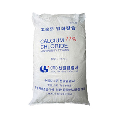 염화칼슘 77% 플레이크 포대