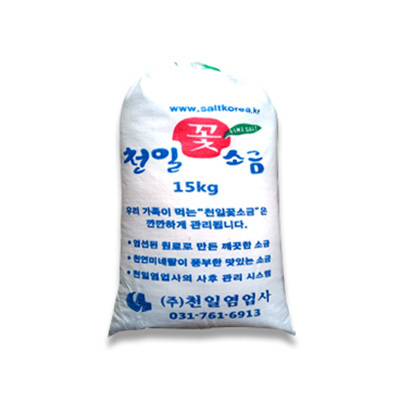 천일꽃소금 포대