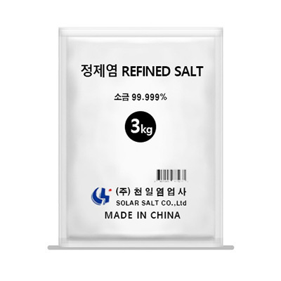 정제염 3kg