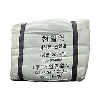 공업용 천일염 1200kg 톤백