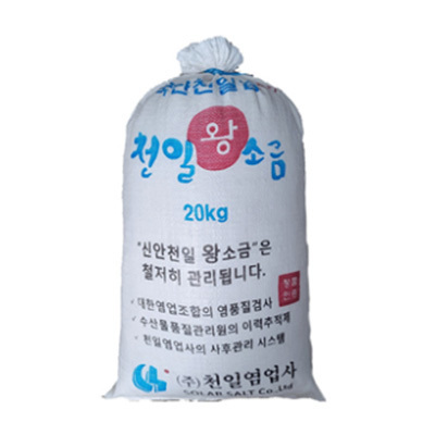 국산 천일염 포대 20kg